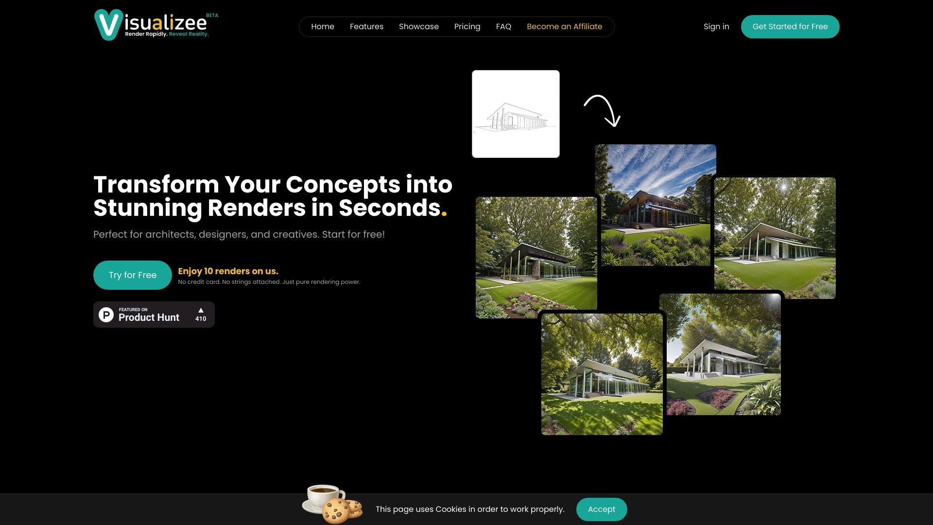 Visualizee.ai 截图