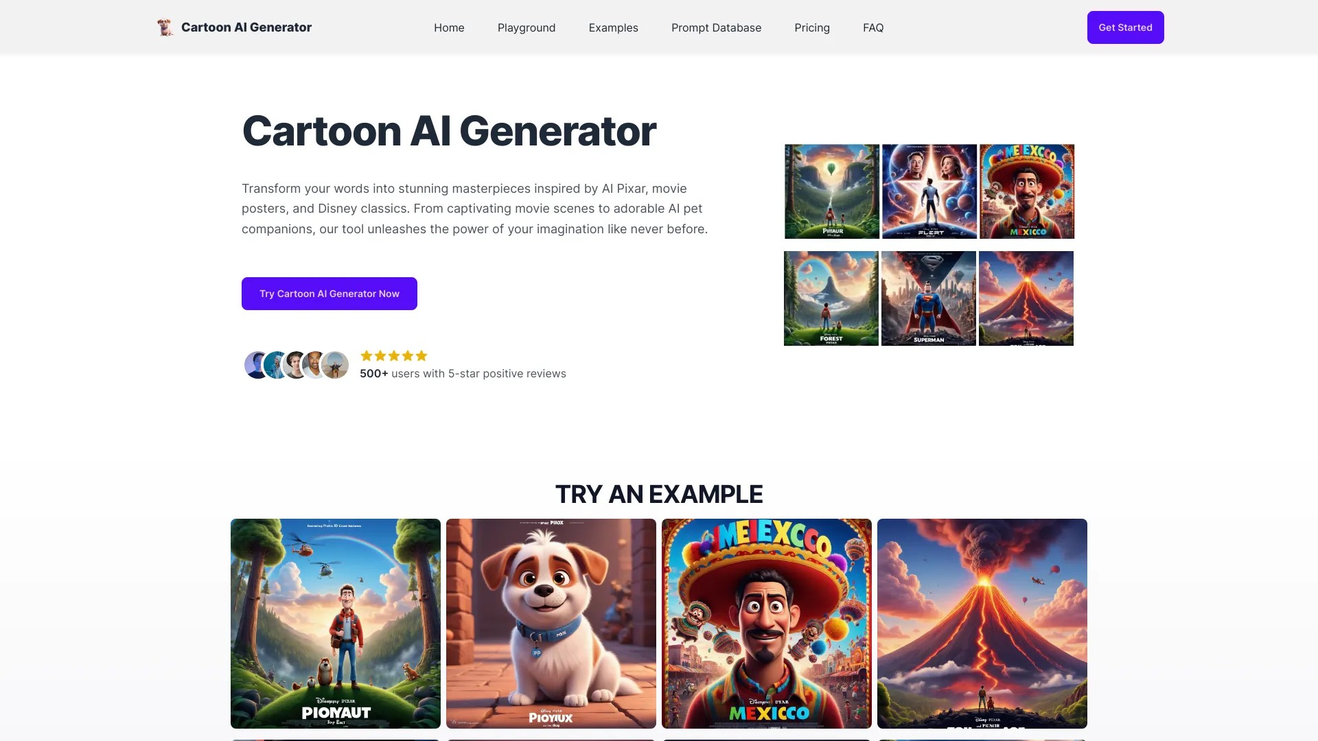 Cartoon AI Generator 截图
