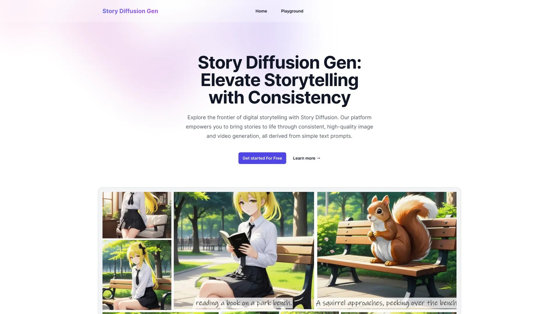 Story Diffusion Gen | Story Character 截图