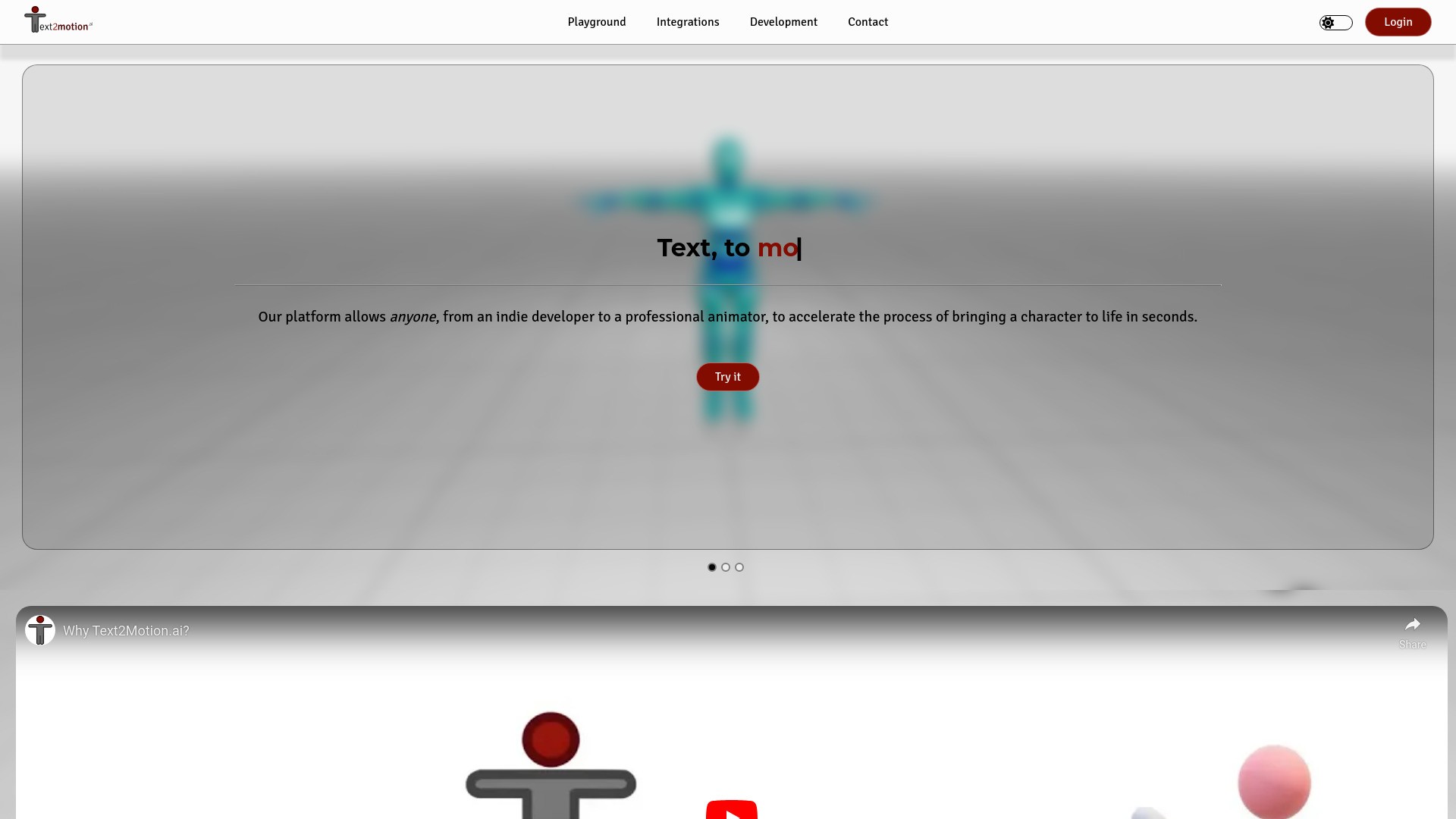 Text2Motion.ai 截图