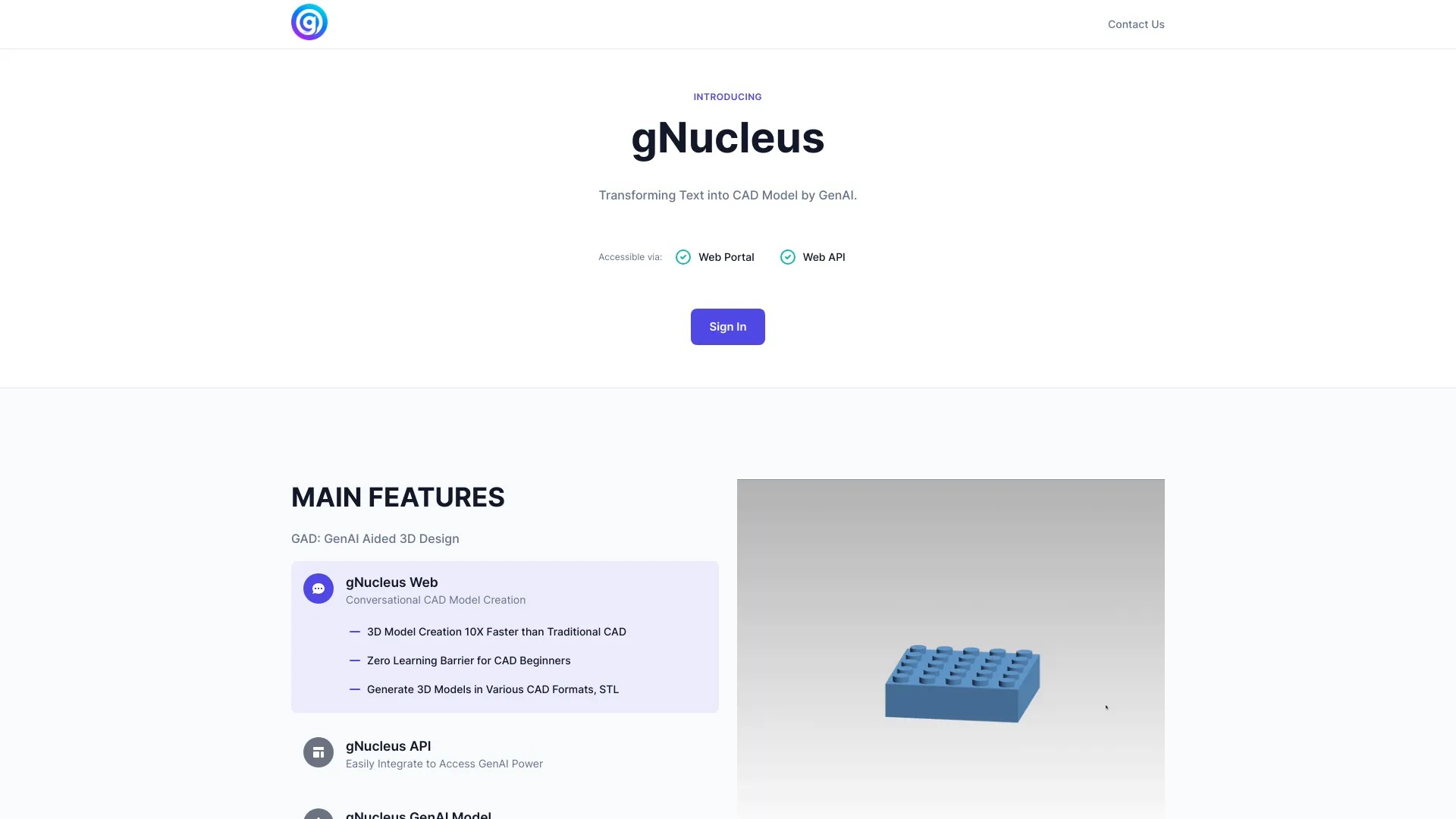 gNucleus AI 截图