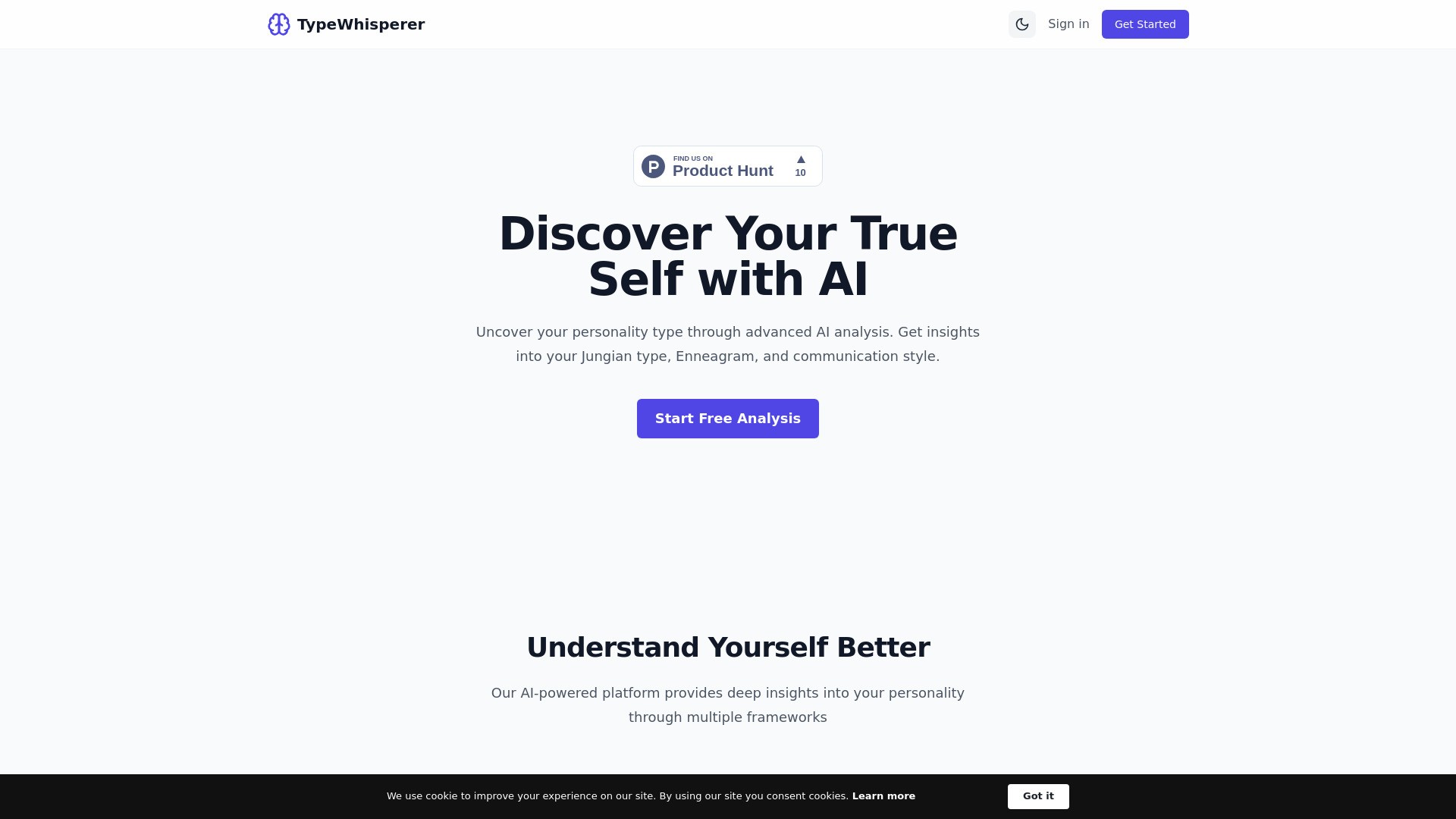 Type Whisperer Ai 截图