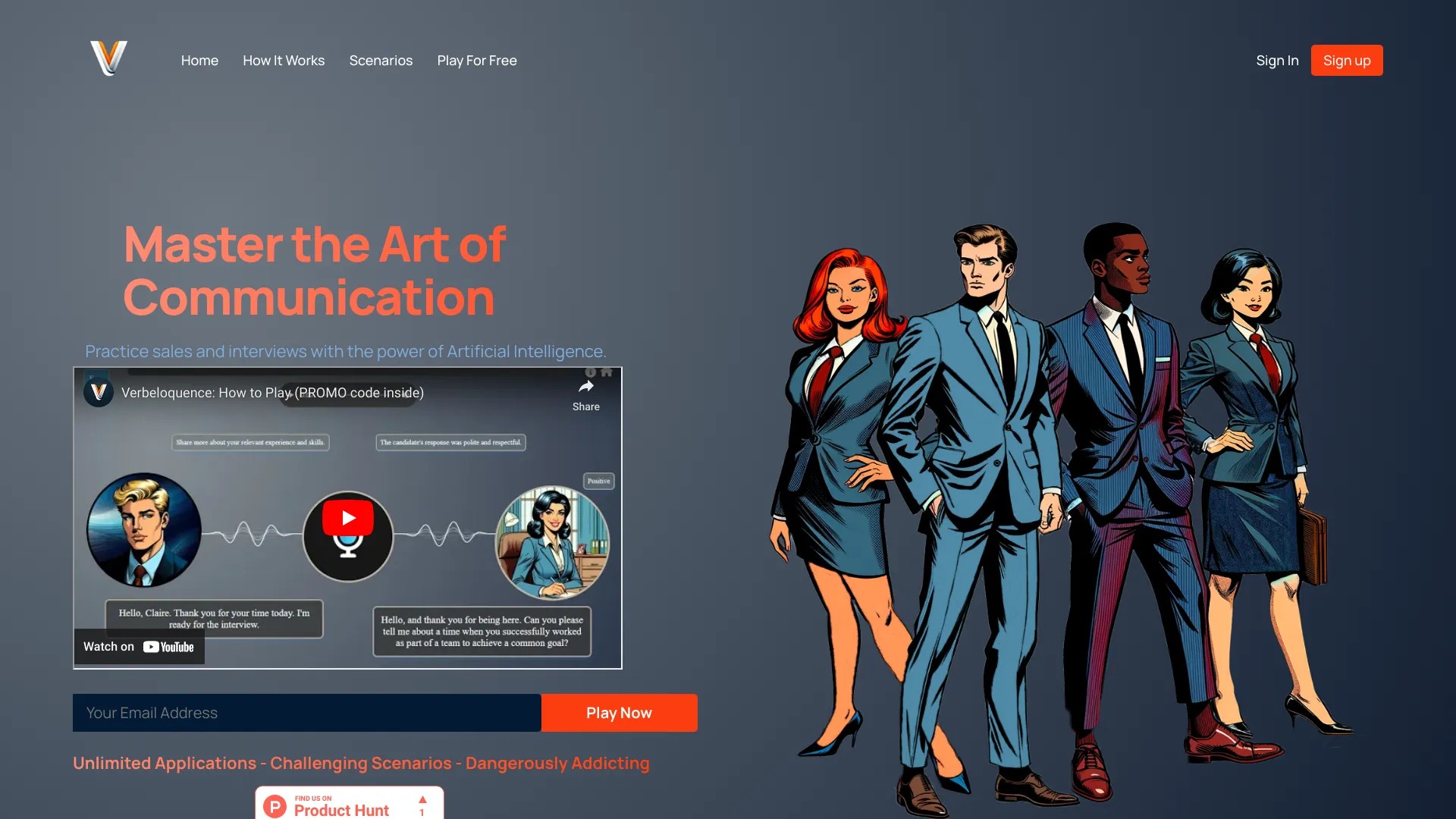 Verbeloquence.ai 截图