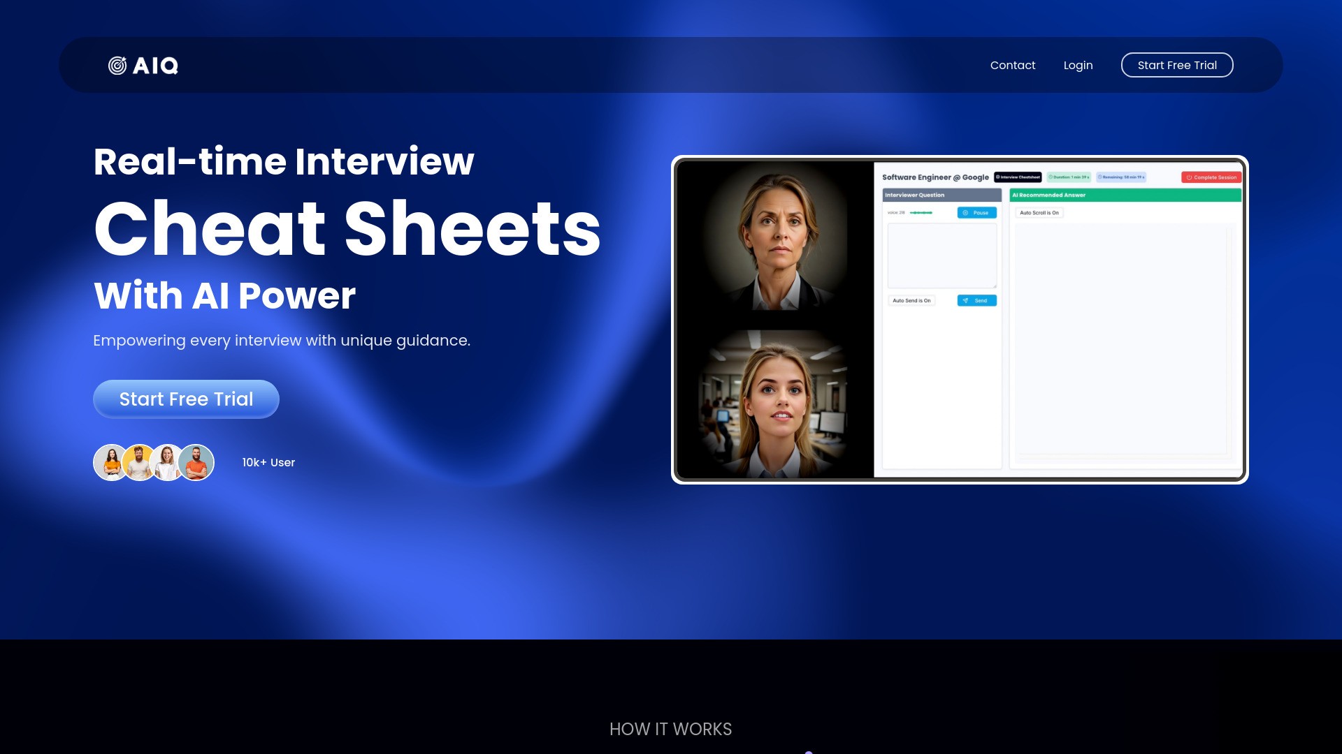 AIQ interview 截图