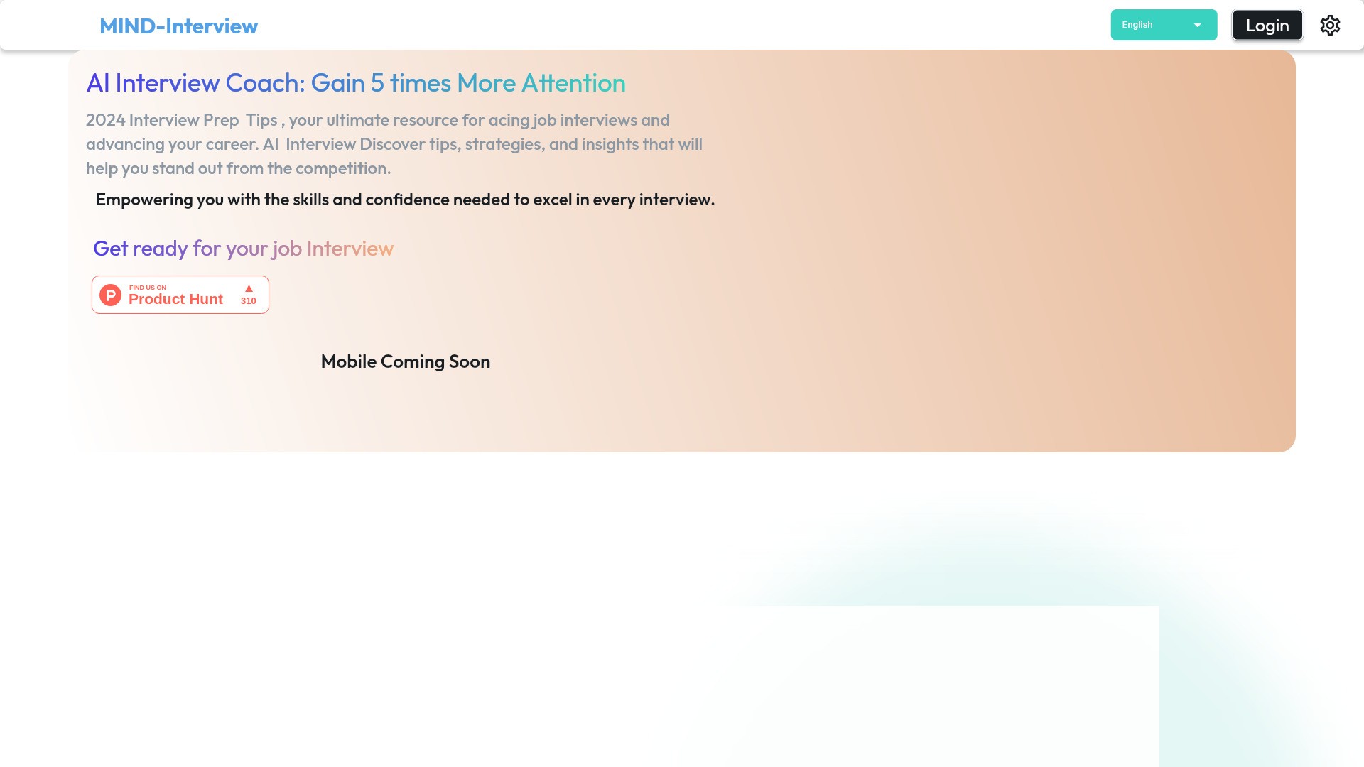 MIND-Interview 截图