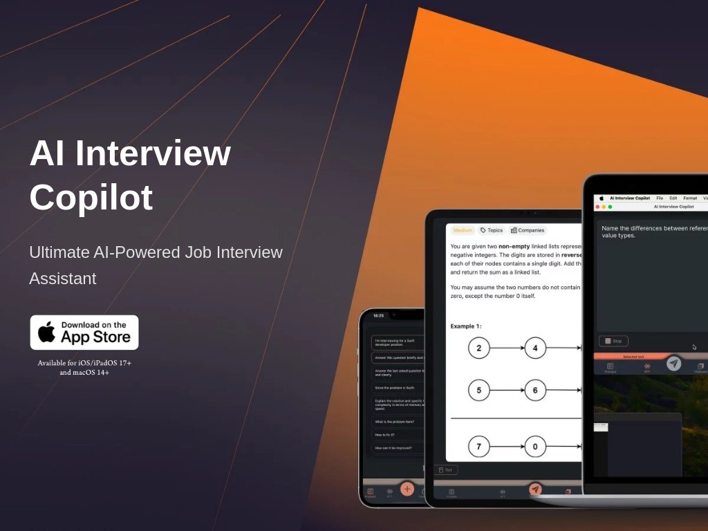 AI Interview Copilot 截图