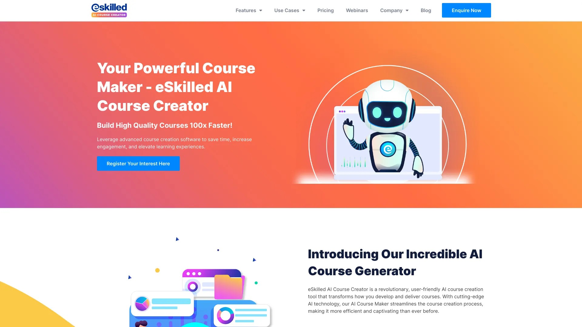 eSkilled AI Course Creator AI 截图