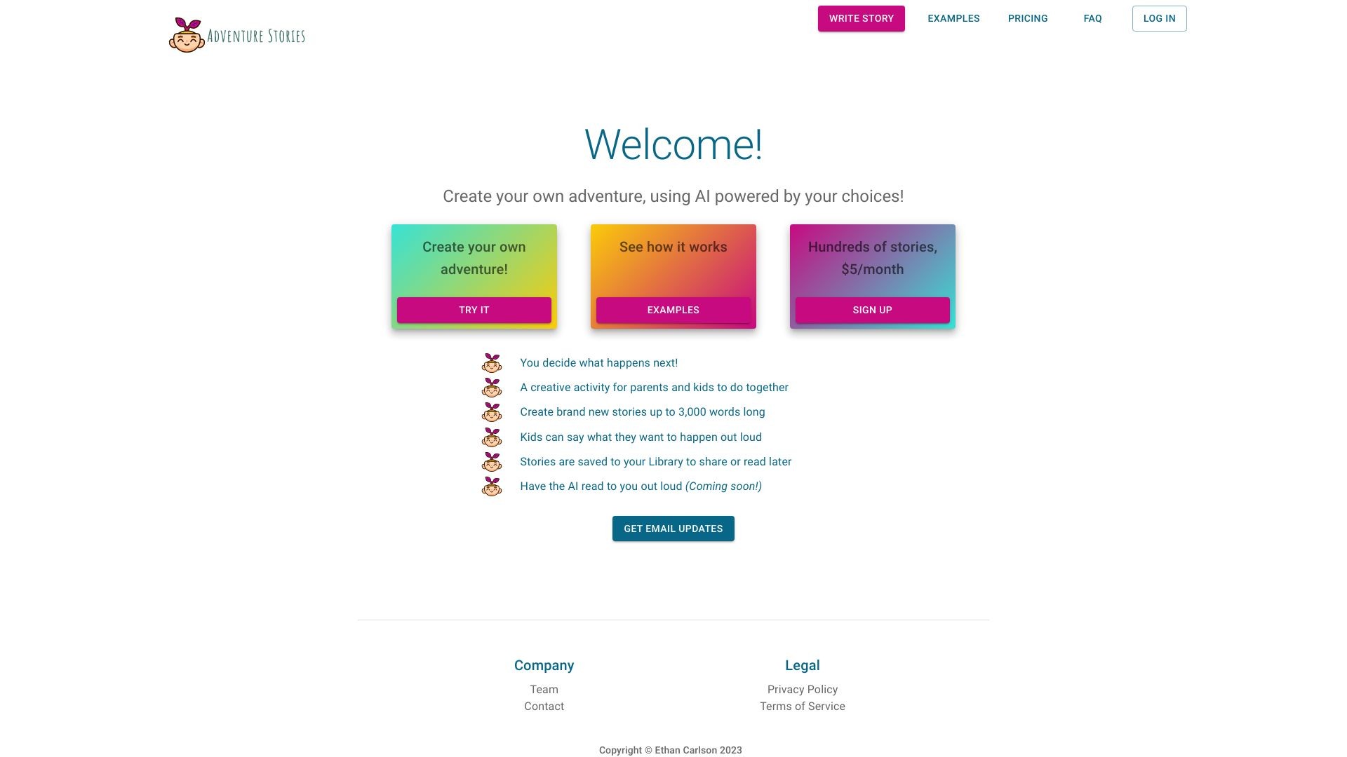 Adventure Stories 截图