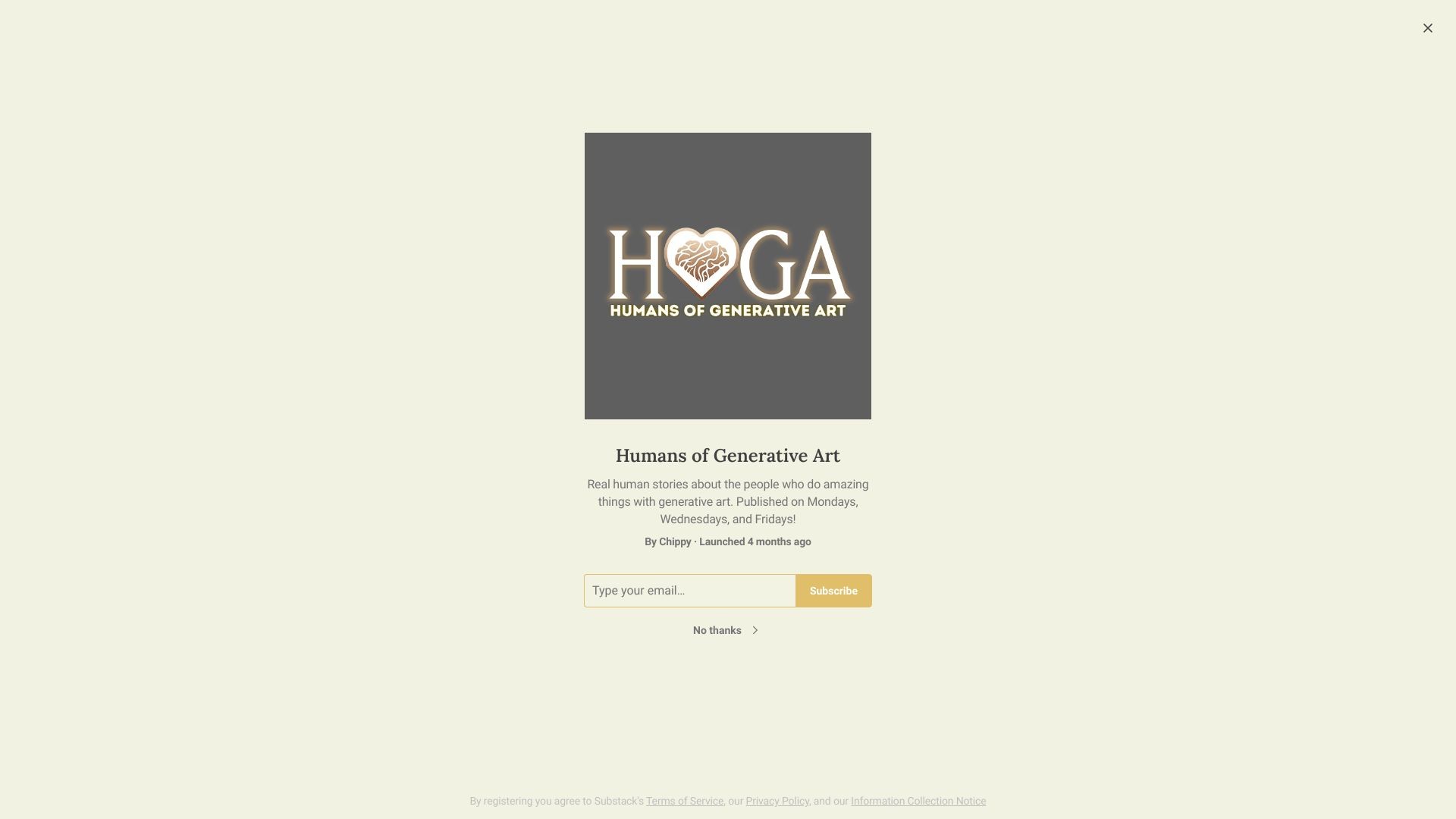 Humans of Generative Art 截图