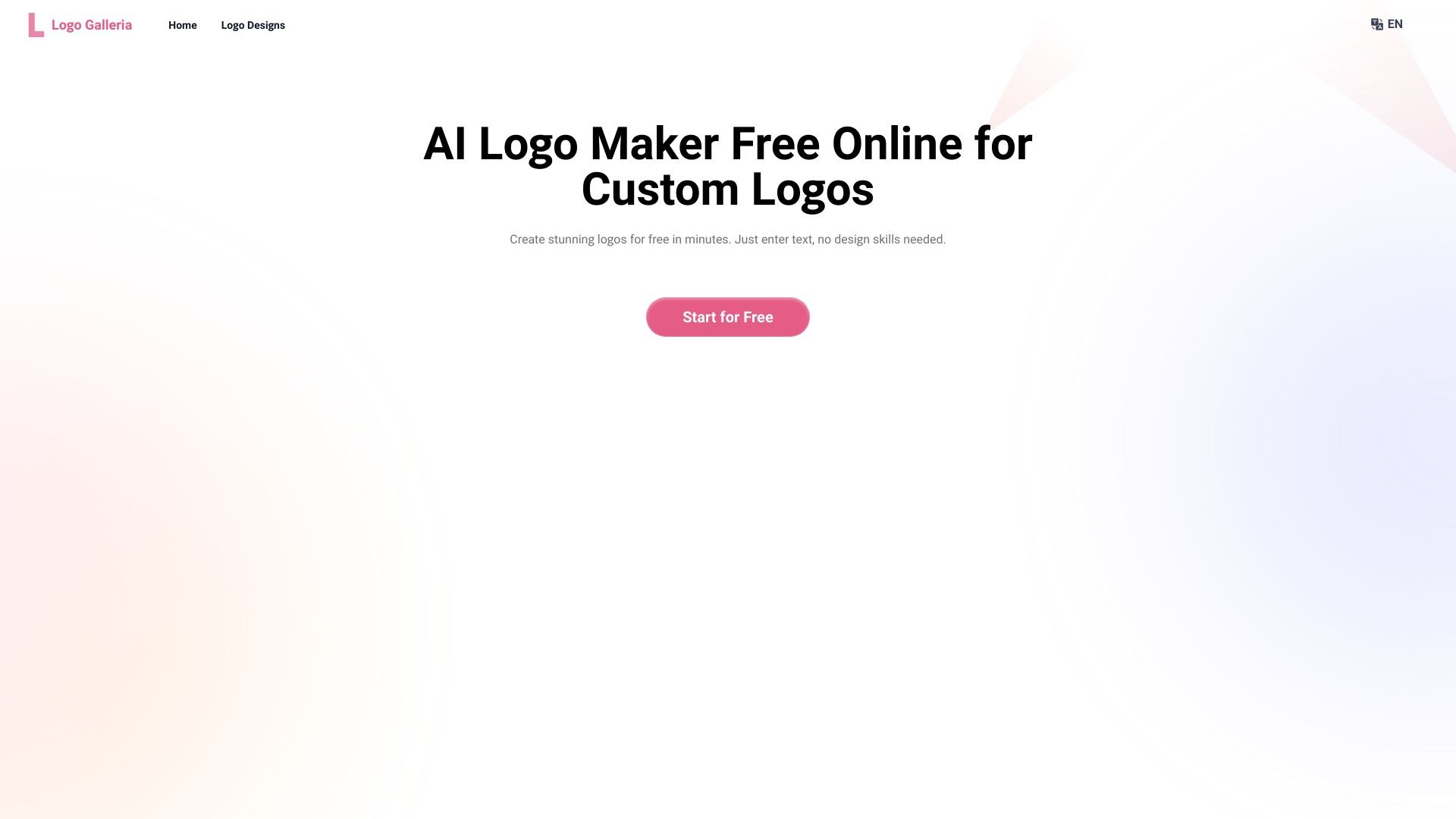 LogoGalleria : AI Logo Maker with Precision Free Online 截图