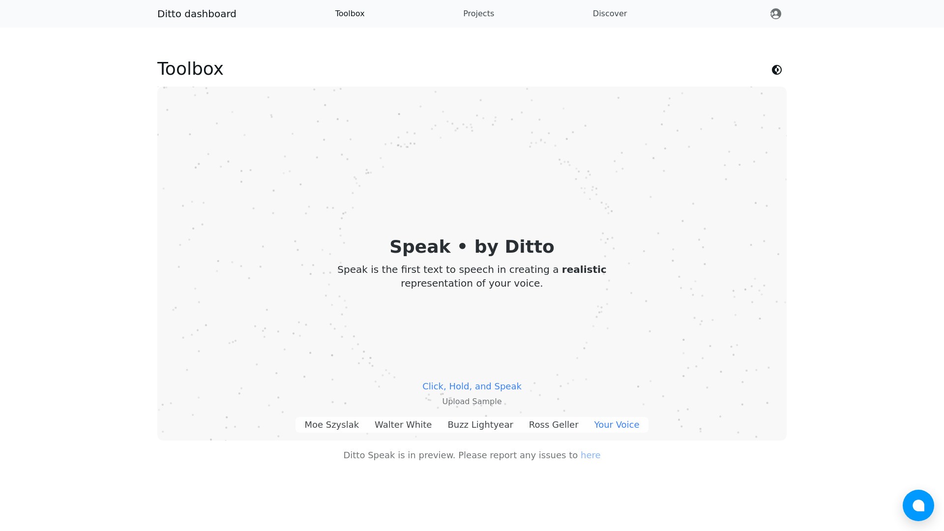 Ditto Speak Preview 截图