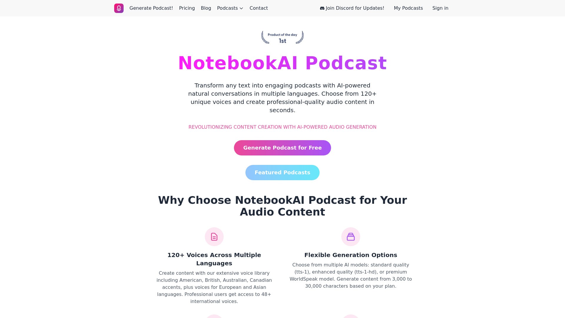 NotebookAI Podcast 截图