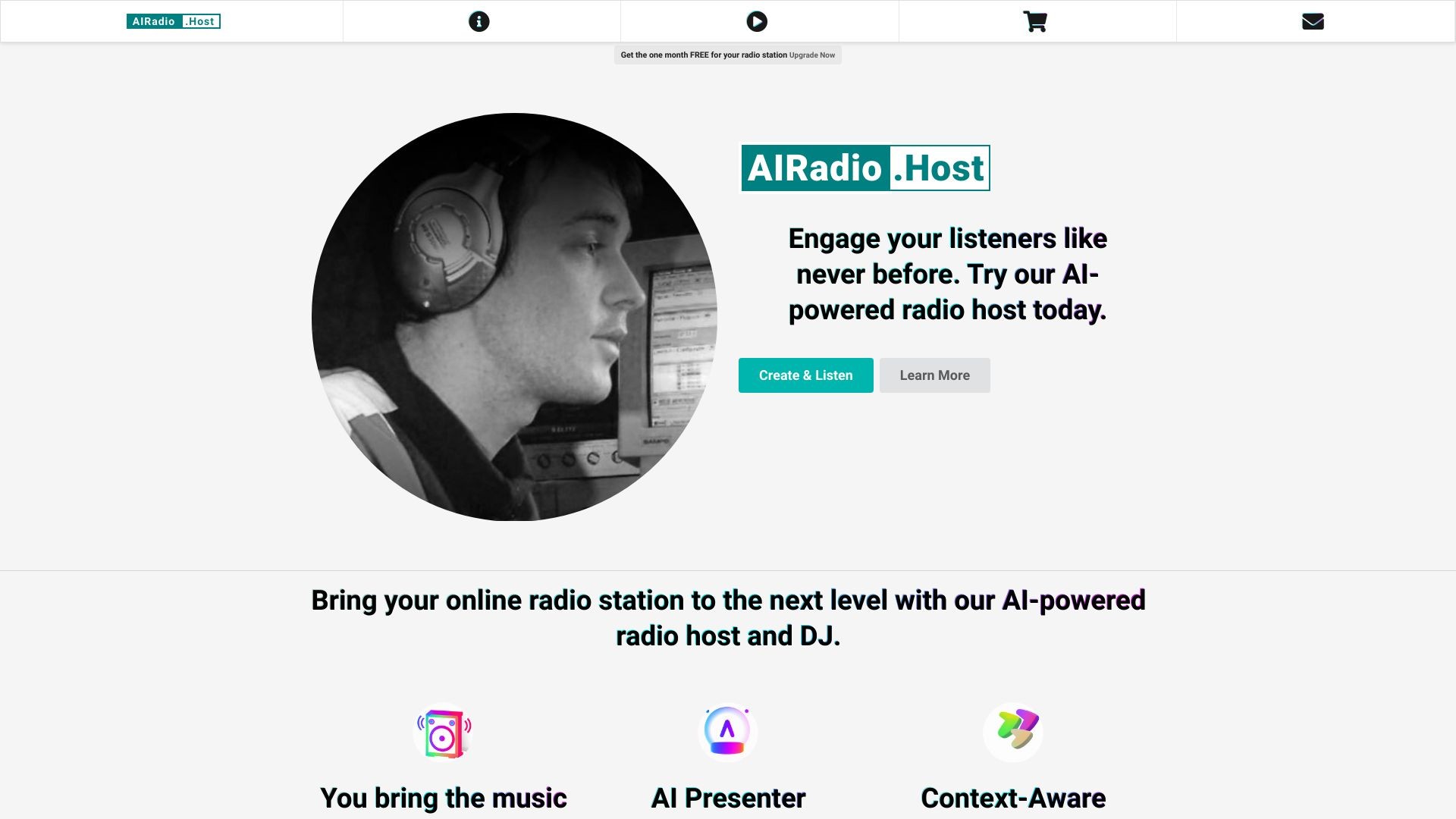 AIRadio.Host 截图
