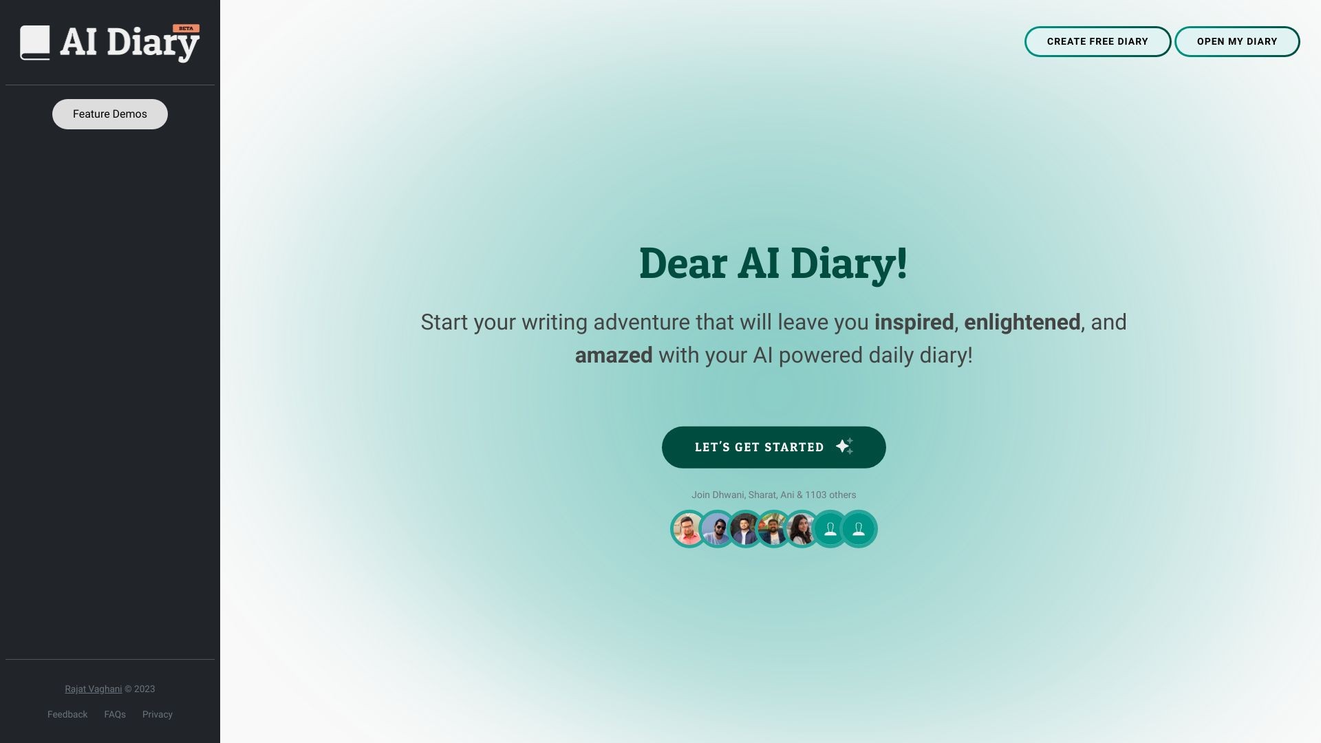 AI Diary 截图