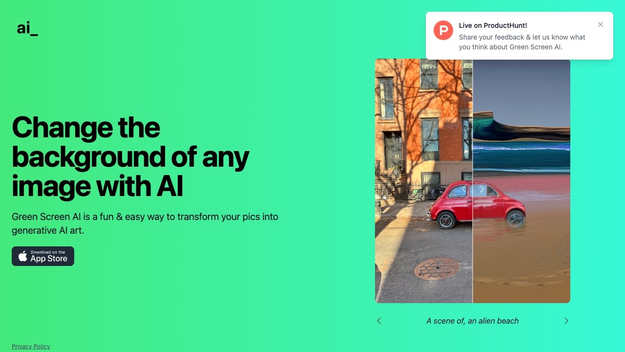 Green Screen AI 截图