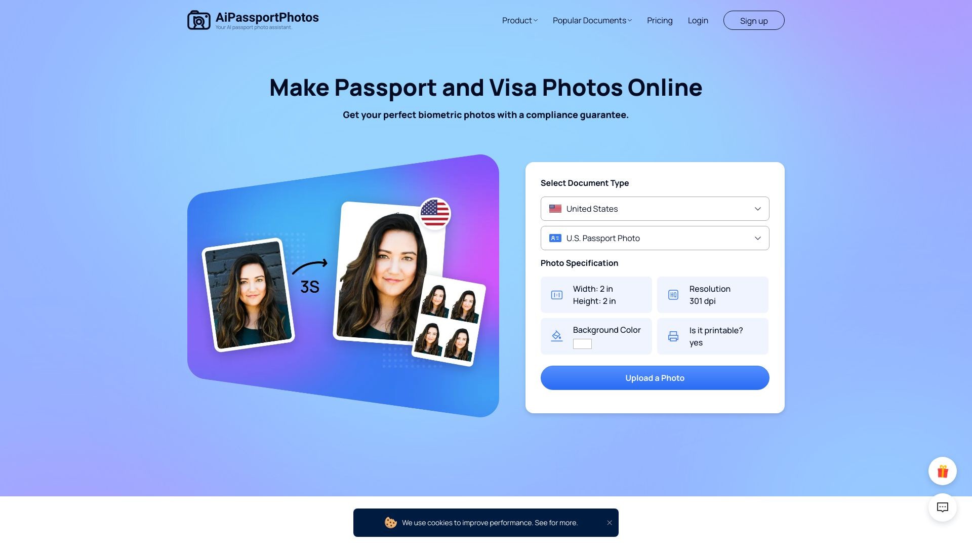 Passport Photo Template 截图