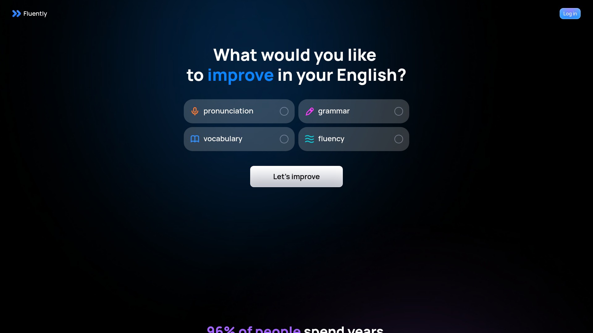 Fluently: AI English coach 截图