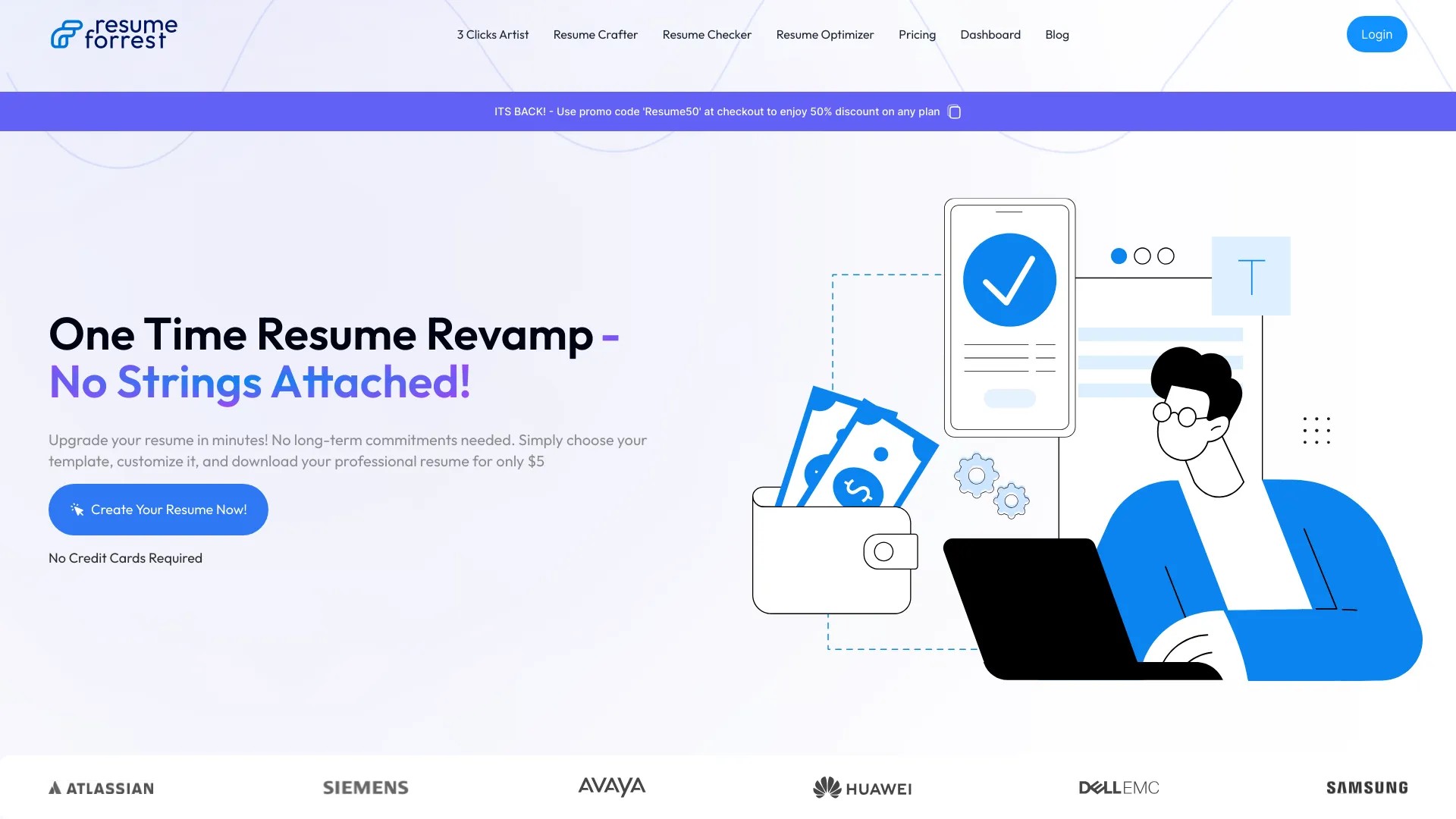 ResumeForrest v2.0 截图