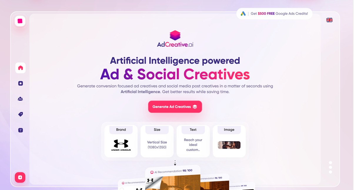 Adcreative.ai 截图