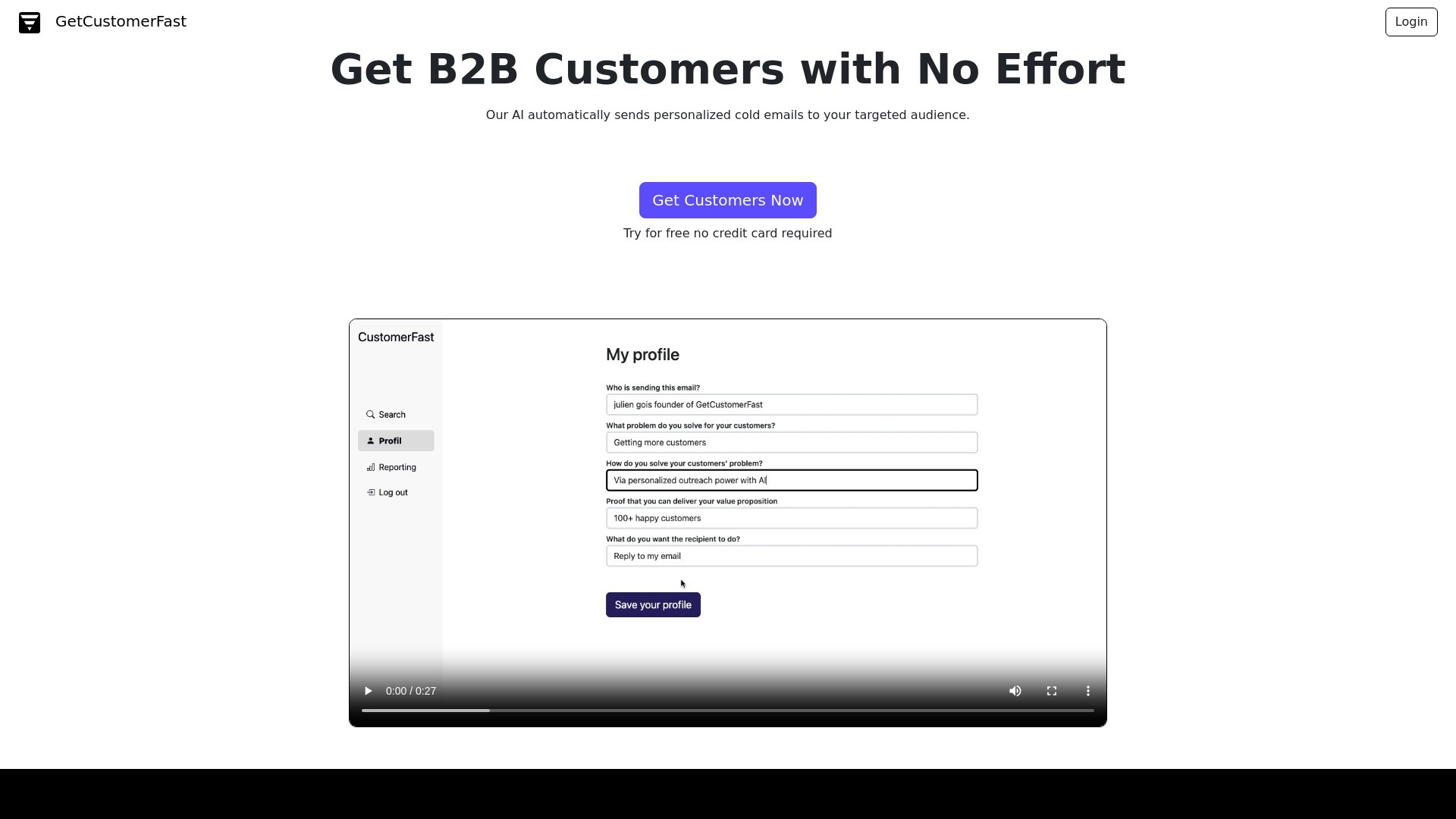 Get Customer Fast 截图