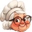 Granny cooks for me